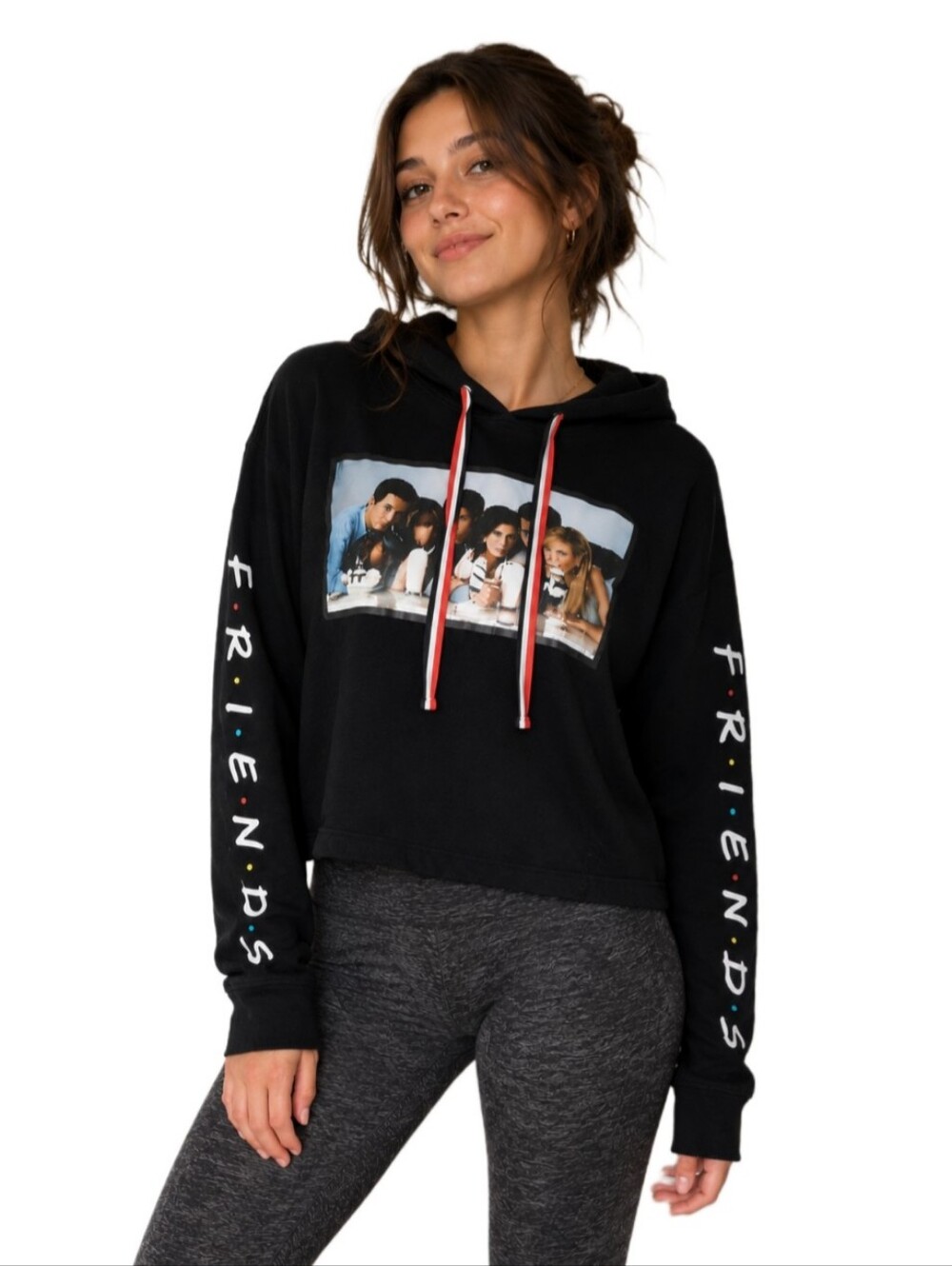 Friends Cropped Hoodie